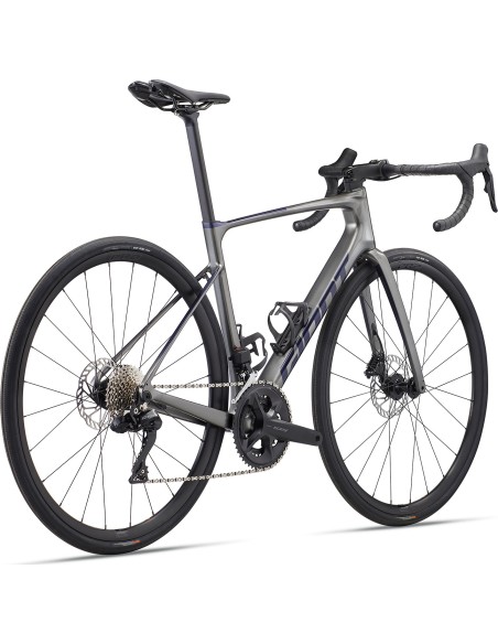 Plento dviratis GIANT Defy Advanced 1, tamsiai pilkas/mėlynas (M/L)