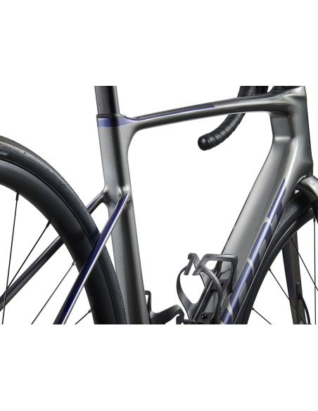Plento dviratis GIANT Defy Advanced 1, tamsiai pilkas/mėlynas (M/L)
