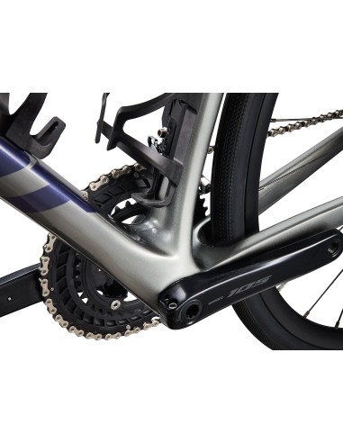 Plento dviratis GIANT Defy Advanced 1, tamsiai pilkas/mėlynas (M/L)