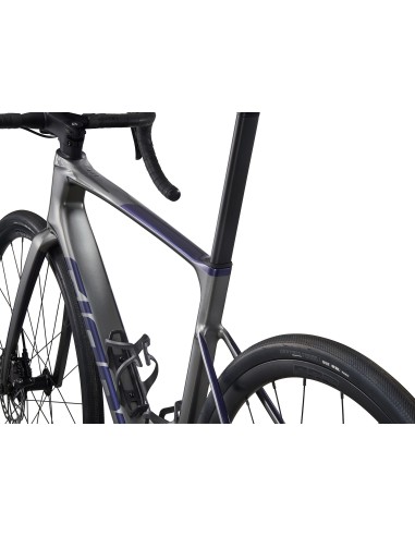 Plento dviratis GIANT Defy Advanced 1, tamsiai pilkas/mėlynas (M/L)