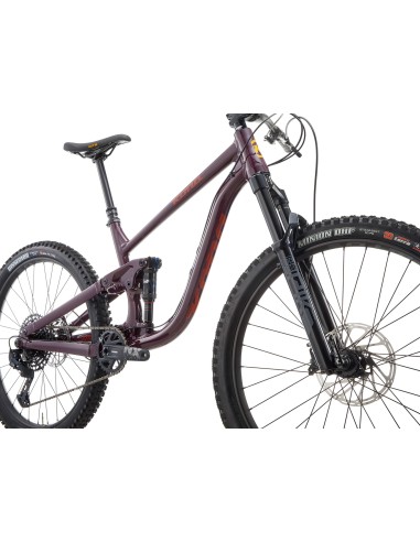 Kalnų dviratis KONA Process 134 DL 27.5, blizgi slyvinė (violetinė) (M)