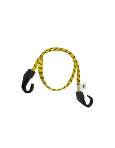 Bagažo laikikliui skirtas krovinių diržas OXC Straps Bungee Xtra Black 16x800mm (geltonas)