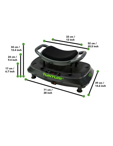 Vibracinė plokštė TUNTURI Cardio Fit V20