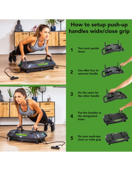 Vibracinė plokštė TUNTURI Cardio Fit V20