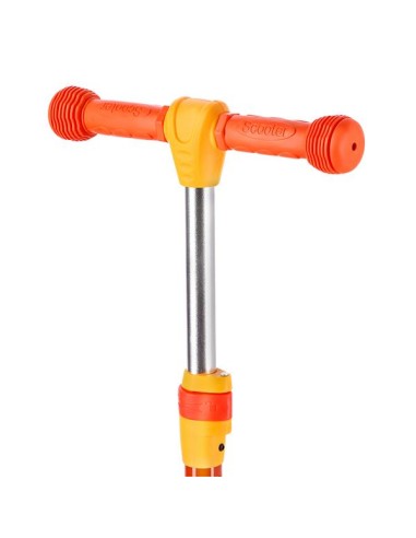 Vaikiškas paspirtukas NILS FUN HLB02 Deer Scooter, oranžinis