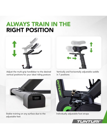 Spininginis dviratis TUNTURI Cardio Fit S20 Sprinter Bike