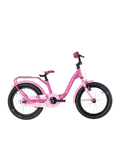 Vaikiškas dviratis S´COOL niXe. 16" rožinis