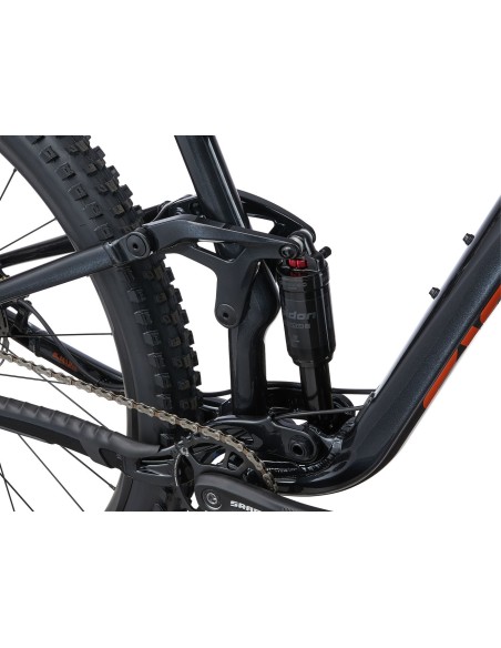 Kalnų dviratis GIANT Stance 29 1, metalinės juodos spalvos (S)