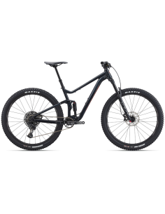 Kalnų dviratis GIANT Stance 29 1, metalinės juodos spalvos (M)