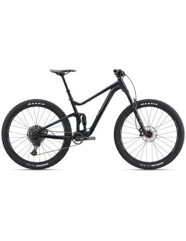 Kalnų dviratis GIANT Stance 29 1, metalinės juodos spalvos (M)