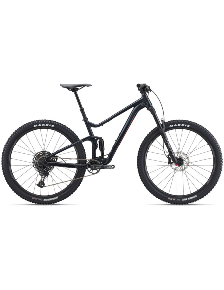 Kalnų dviratis GIANT Stance 29 1, metalinės juodos spalvos (M)