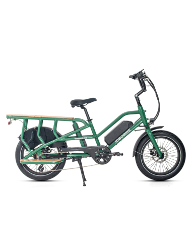 Elektrinis krovininis dviratis JOBOBIKE Transer, žalias