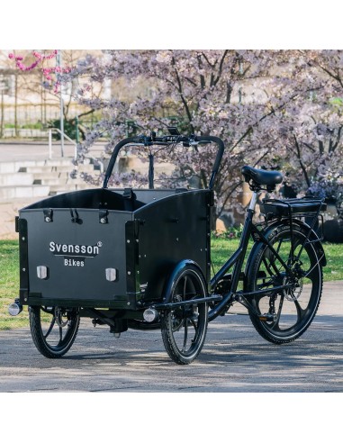Elektrinis krovininis dviratis CARGOBIKE of SWEDEN Svensson Family