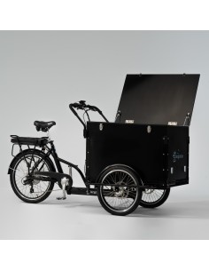 Elektrinis dviratis CARGOBIKE of SWEDEN Classic Box