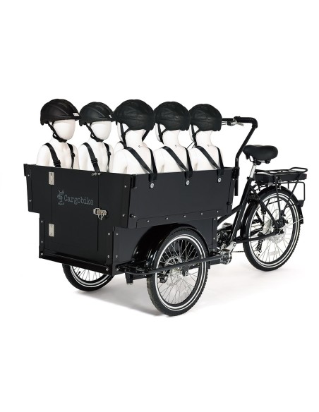 Elektrinis krovininis dviratis CARGOBIKE of SWEDEN Klasikinis darželis