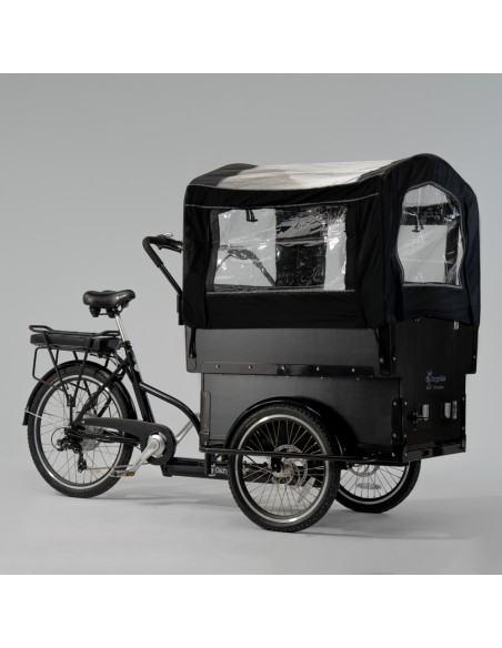Elektrinis krovininis dviratis CARGOBIKE of SWEDEN Klasikinis darželis