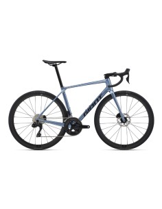 Plento dviratis GIANT TCR Advanced 0 PC, šerkšno sidabro spalvos (M/L)