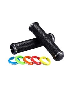 Rankenos: GIANT Tactal Double Lock-on Grip, juodos-geltonos spalvos