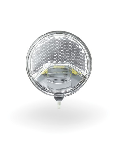Estuli AXA 606 elektrinis dviratis 6-48 voltų 15 LUX tamsaus chromo