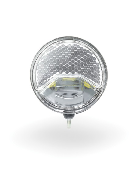 Estuli AXA 606 elektrinis dviratis 6-48 voltų 15 LUX tamsaus chromo