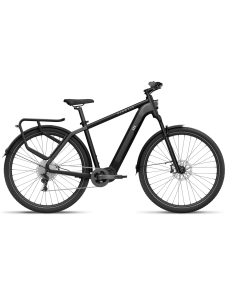 Elektrinis dviratis TENWAYS AGO X, 29" Midnight Black (M)
