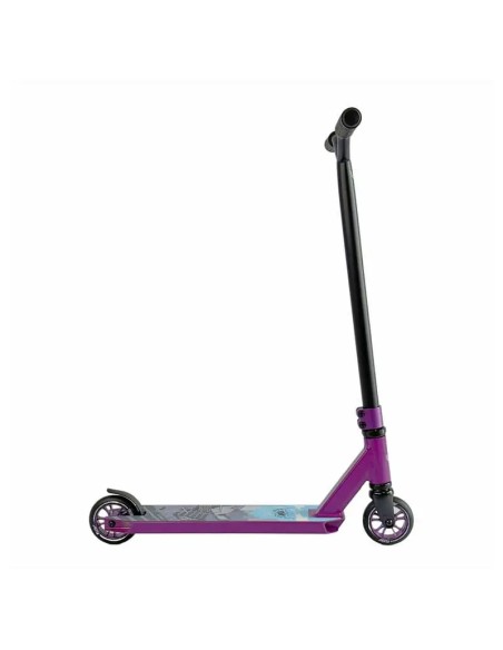 Trikitūris paspirtukas FLYBY Lite V2 Complete Pro Scooter Black/Violetinis