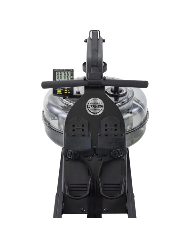 Irklavimo ergometras TUNTURI Fluid Rower Apollo Plus, juodas