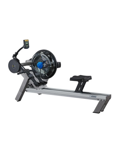 Irklavimo ergometras TUNTURI Fluid Rower Evo E550 Side Tank Silver Bronze