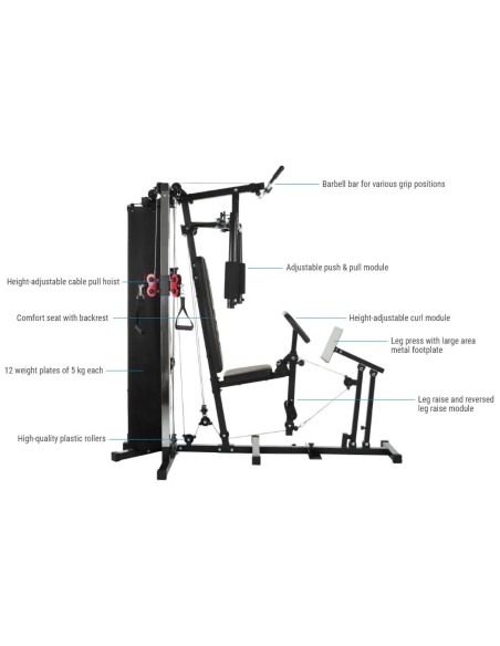 Gym HAMMER Multi-gym Ferrum TX3