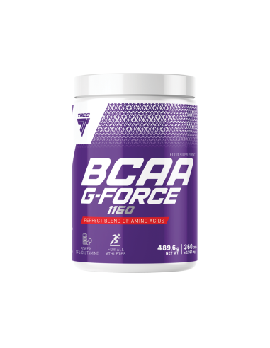 Aminorūgščių kompleksas TREC BCAA G-FORCE 1150 360 kapsulių