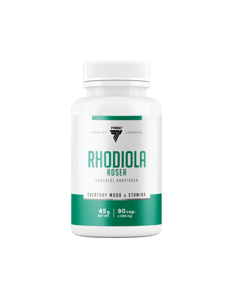 Adaptogenas TREC RHODIOLA ROSEA, 90 kapsulių