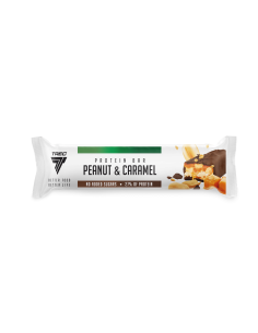 Baltymų batonėlis TREC PROTEIN BAR ŽEMĖS RIEŠUTŲ IR KARAMELĖS 49 g