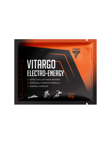 Elektrolitas TREC VITARGO ELECTRO ENERGY ORANGE 35 g
