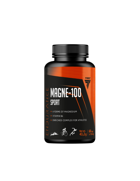 Magnis TREC MAGNE-100 SPORT 60 kapsulių