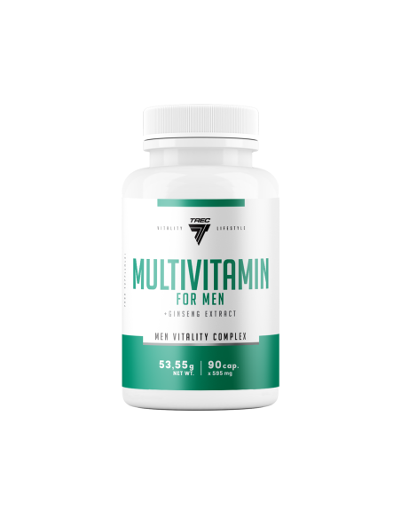 Multivitaminai vyrams TREC MULTIVITAMIN FOR MEN 90 kapsulių