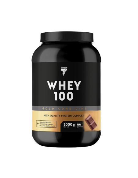 Valgupulber TREC GOLD CORE LINE WHEY 100 ŠOKOLADO 2000g