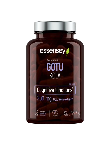 Vitaminų kapsulės TREC ESSENSEY GOTU KOLA 90 kapsulių