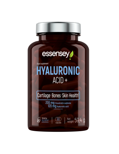 Mineralinės kapsulės TREC ESSENSEY HYALURONIC ACID 90 kapsulių