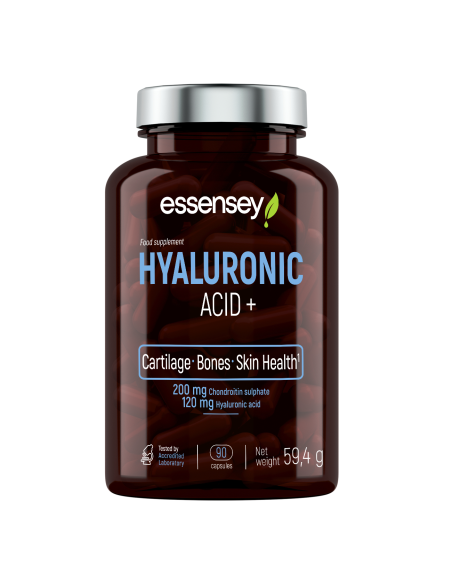 Mineralinės kapsulės TREC ESSENSEY HYALURONIC ACID 90 kapsulių