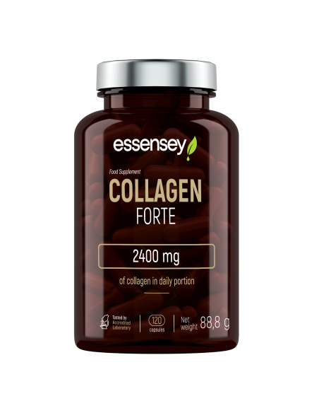 Mineralinės kapsulės sąnariams ir odai TREC ESSENSEY COLLAGEN FORTE 120 kapsulių