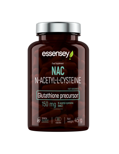 Antioksidantas ESSENSEY NAC, 90 kapsulių