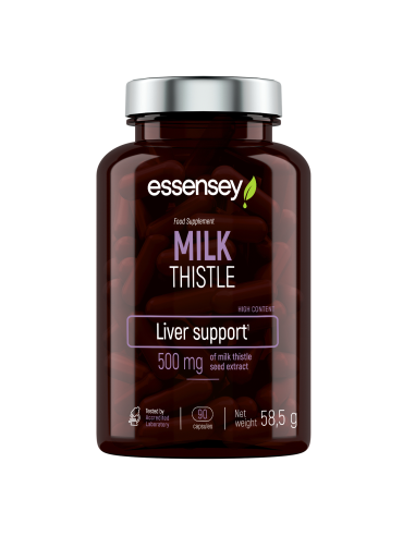 Antioksidantas TREC ESSENSEY MILK THISTLE 90 kapsulių