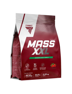 Massilisaja TREC Mass XXL, 1000 g, braškių skonio