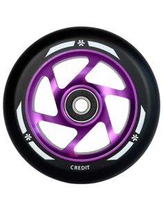 Paspirtuko ratas „Union Credit V2 Pro“ 100 mm violetinis/juodas