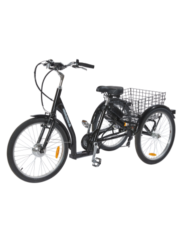 Keturratis elektrinis triratis AMLADCYKLER lengvas triratis