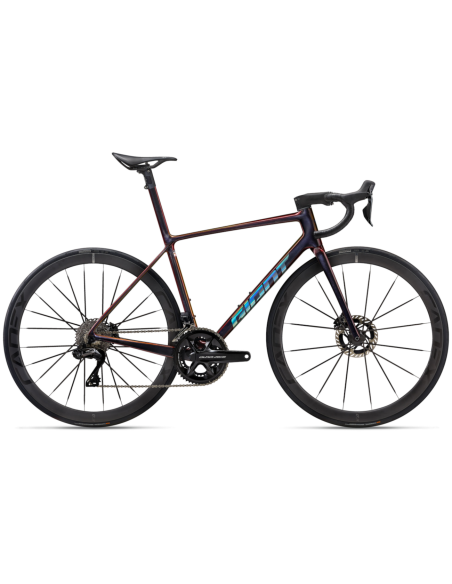 Plento dviratis GIANT TCR Advanced SL 0 DA, juodas-mėlynas (L)