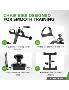 Mini dviratis TUNTURI Mini Bike Pro Chair Bike 2