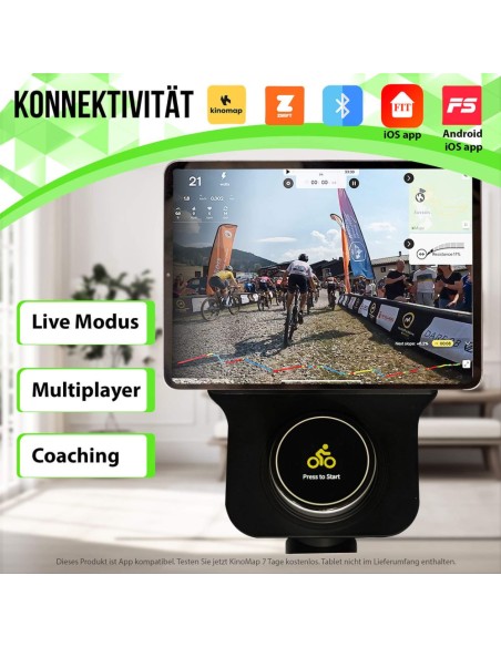 Dviratis treniruoklis CHRISTOPEIT ET 3.1