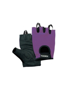 TOORX sunkumų kilnojimo pirštinės, violetinės-juodos (L)