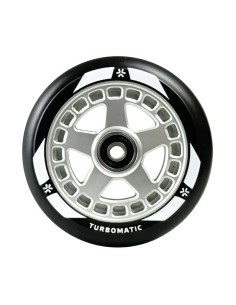 Paspirtuko ratas Union Turbomatic V2 Pro 110 mm juodas/sidabrinis